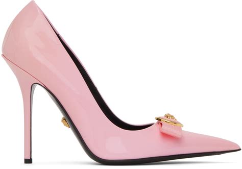 versace scarponcini bianchi|versace pink ribbon pump.